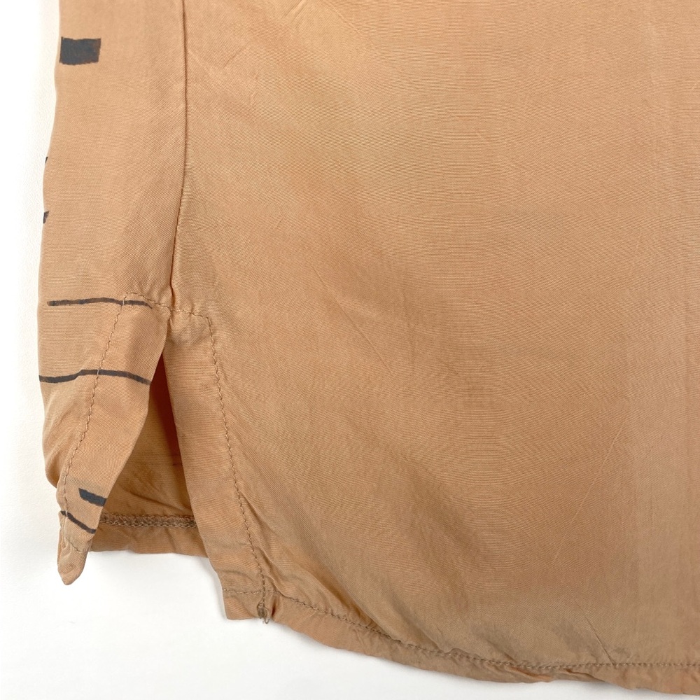 MIG Make It Good Sleeveless Blouse Cupro Geometric - Picture 6 of 7